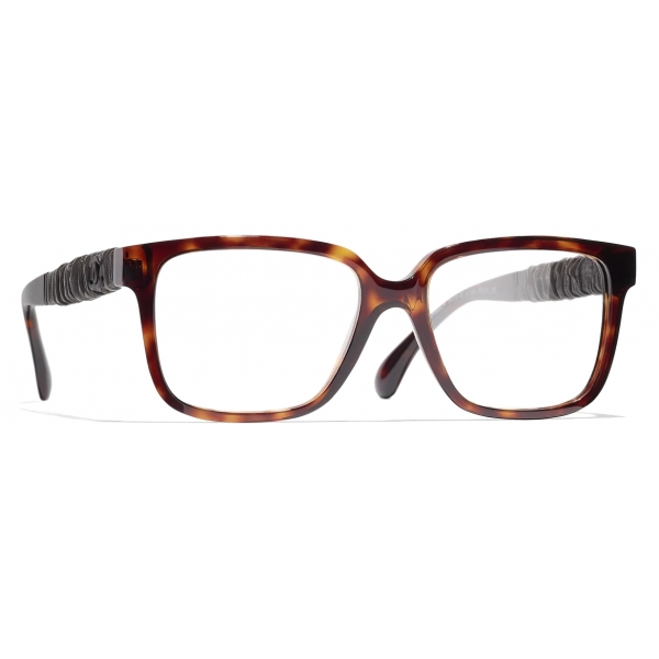 Chanel - Square Eyeglasses - Tortoise - Chanel Eyewear