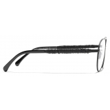 Chanel - Occhiali da Vista Pilota - Nero - Chanel Eyewear