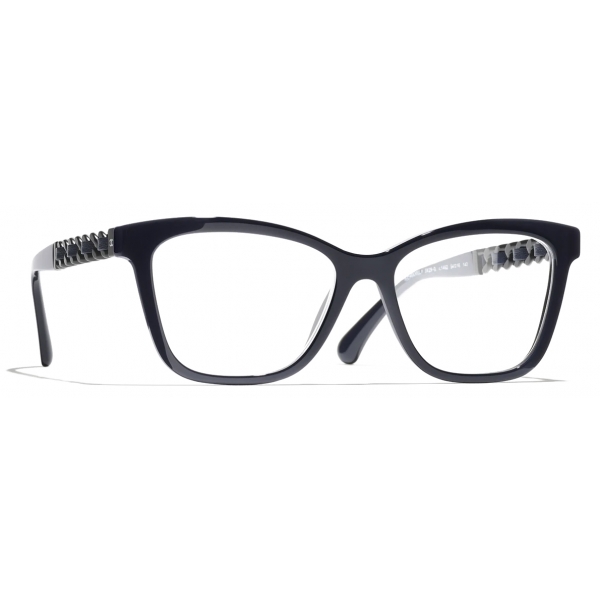 Chanel - Square Eyeglasses - Dark Blue - Chanel Eyewear