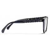 Chanel - Square Eyeglasses - Dark Blue - Chanel Eyewear