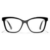 Chanel - Square Eyeglasses - Black - Chanel Eyewear