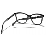 Chanel - Square Eyeglasses - Black - Chanel Eyewear