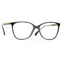 Chanel - Square Eyeglasses - Black Yellow - Chanel Eyewear