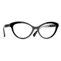 Chanel - Cat-Eye Eyeglasses - Black - Chanel Eyewear