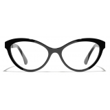 Chanel - Cat-Eye Eyeglasses - Black - Chanel Eyewear