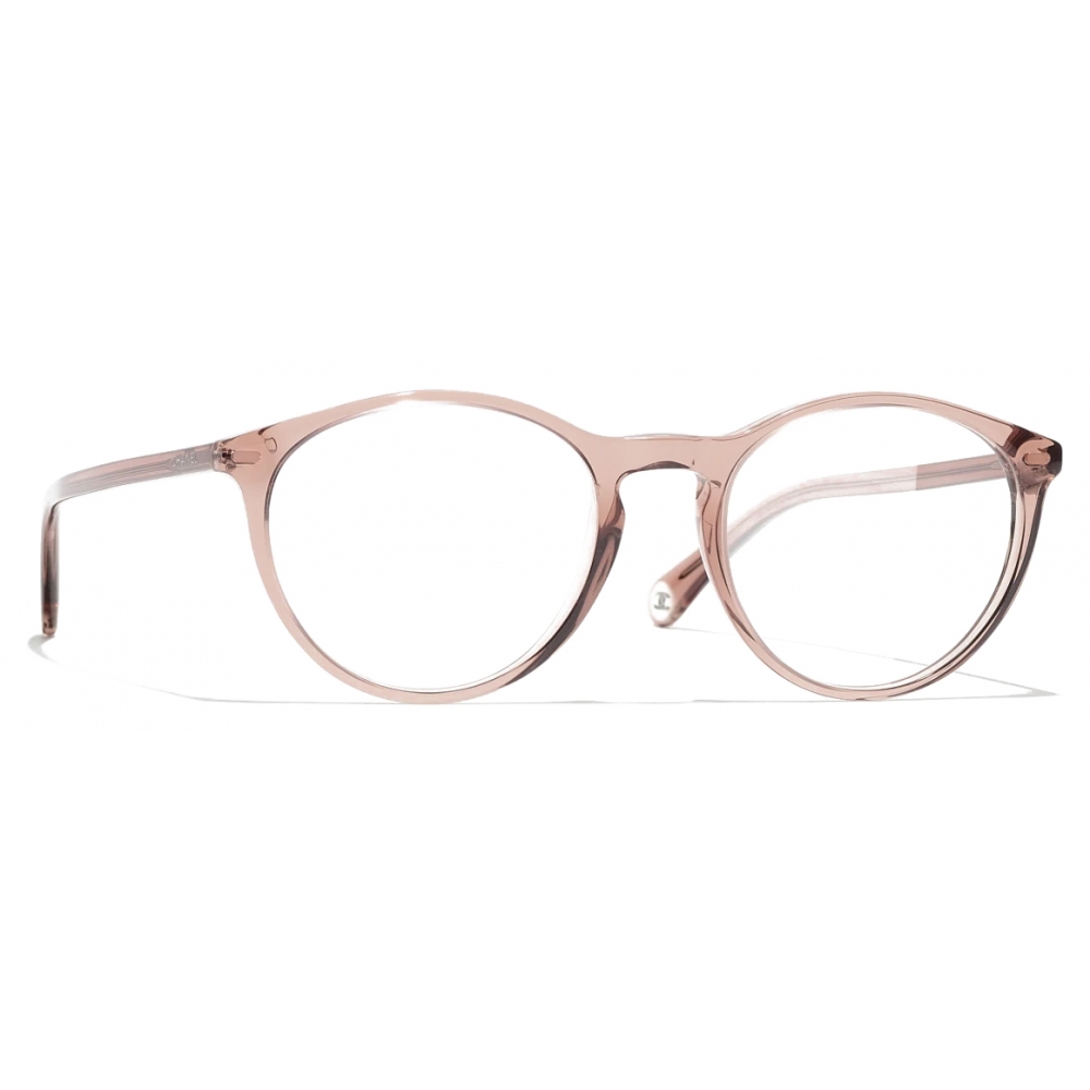 Chanel - Square Sunglasses - Brown Transparent - Chanel Eyewear