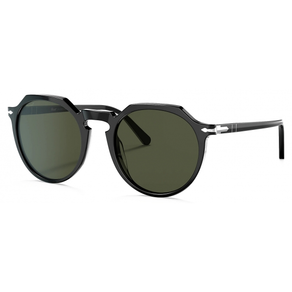 Persol - PO3281S - Nero / Verde - Occhiali da Sole - Persol Eyewear