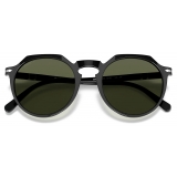 Persol - PO3281S - Black / Polar Green - Sunglasses - Persol Eyewear