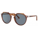 Persol - PO3281S - Terra di Siena / Azzurro - Occhiali da Sole - Persol Eyewear