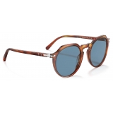 Persol - PO3281S - Terra di Siena / Light Blue - Sunglasses - Persol Eyewear