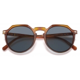 Persol - PO3281S - Terra di Siena / Light Blue - Sunglasses - Persol Eyewear