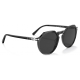 Persol - PO3281S - Black / Polar Dark Grey - Sunglasses - Persol Eyewear