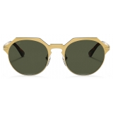 Persol - PO2488S - Brushed Gold / Green - Sunglasses - Persol Eyewear