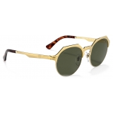 Persol - PO2488S - Brushed Gold / Green - Sunglasses - Persol Eyewear