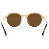 Persol - PO2488S - Brushed Gold / Polar Brown - Sunglasses - Persol Eyewear