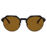 Persol - PO2488S - Nero Semi-Brillante / Marrone - Occhiali da Sole - Persol Eyewear