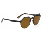 Persol - PO2488S - Black Demishiny / Brown - Sunglasses - Persol Eyewear