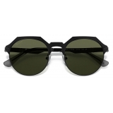 Persol - PO2488S - Nero Semi-Brillante / Polar Verde - Occhiali da Sole - Persol Eyewear