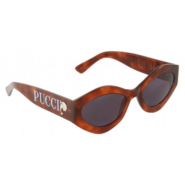 Emilio Pucci - Cat-Eye Sirena Sunglasses - Havana - Sunglasses - Emilio Pucci Eyewear