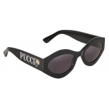 Emilio Pucci - Cat-Eye Sirena Sunglasses - Black - Sunglasses - Emilio Pucci Eyewear