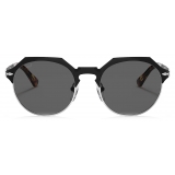 Persol - PO2488S - Black / Dark Grey - Sunglasses - Persol Eyewear