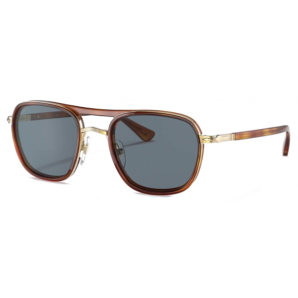 Persol - PO2484S - Terra di Siena / Light Blue - Sunglasses - Persol Eyewear