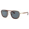 Persol - PO2484S - Terra di Siena / Light Blue - Sunglasses - Persol Eyewear