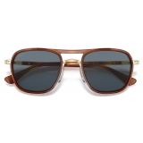 Persol - PO2484S - Terra di Siena / Light Blue - Sunglasses - Persol Eyewear