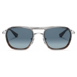 Persol - PO2484S - Striato Grigio / Sfumato Blu - Occhiali da Sole - Persol Eyewear
