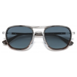 Persol - PO2484S - Striato Grigio / Sfumato Blu - Occhiali da Sole - Persol Eyewear
