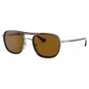 Persol - PO2484S - Gunmetal/Havana / Marrone - Occhiali da Sole - Persol Eyewear