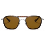 Persol - PO2484S - Gunmetal/Havana / Brown - Sunglasses - Persol Eyewear