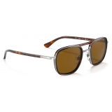 Persol - PO2484S - Gunmetal/Havana / Brown - Sunglasses - Persol Eyewear