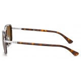 Persol - PO2484S - Gunmetal/Havana / Brown - Sunglasses - Persol Eyewear