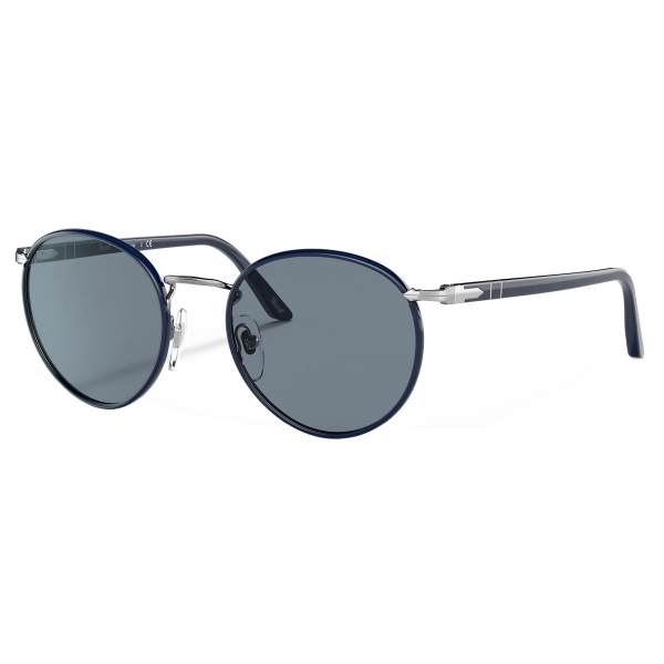 Persol - PO2422SJ - Gunmetal/Blue / Light Blue - Sunglasses - Persol Eyewear