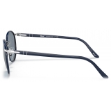 Persol - PO2422SJ - Gunmetal/Blu / Azzurro - Occhiali da Sole - Persol Eyewear