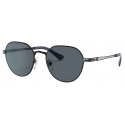 Persol - PO2486S - Black/Silver / Blue - Sunglasses - Persol Eyewear