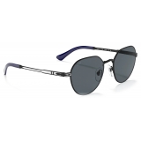 Persol - PO2486S - Black/Silver / Blue - Sunglasses - Persol Eyewear