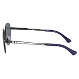 Persol - PO2486S - Black/Silver / Blue - Sunglasses - Persol Eyewear