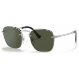 Persol - PO2490S - Argento / Verde - Occhiali da Sole - Persol Eyewear