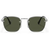 Persol - PO2490S - Argento / Verde - Occhiali da Sole - Persol Eyewear