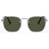 Persol - PO2490S - Silver / Green - Sunglasses - Persol Eyewear