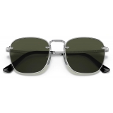 Persol - PO2490S - Argento / Verde - Occhiali da Sole - Persol Eyewear