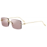 Cartier - Rettangolare - Oro Rosa - Signature C de Cartier Collection - Occhiali da Sole - Cartier Eyewear