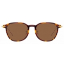 Linda Farrow - Linear Meier C10 D-Frame Sunglasses in Tortoiseshell - LF16C10SUN - Linda Farrow Eyewear