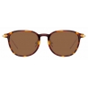 Linda Farrow - Linear Meier C10 D-Frame Sunglasses in Tortoiseshell - LF16C10SUN - Linda Farrow Eyewear