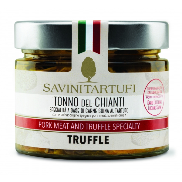 Savini Tartufi - Tonno of Chianti with Truffle - Tricolor Line - Truffle Excellence - 280 g