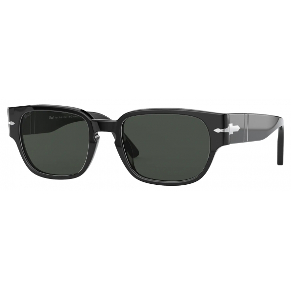 Persol - PO3245S - Nero / Polarized Verde - Occhiali da Sole - Persol Eyewear