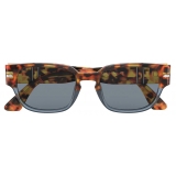 Persol - PO3245S - Brown Tortoise-Opal Blue / Light Blue - Sunglasses - Persol Eyewear