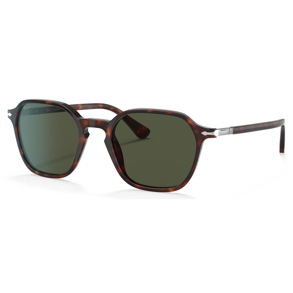 Persol - PO3256S - Havana / Green - Sunglasses - Persol Eyewear